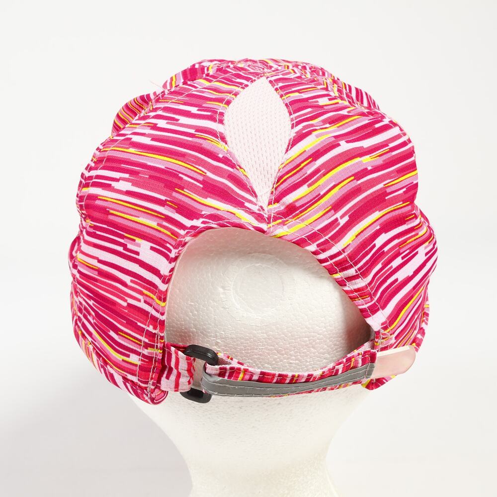 US Polo Assn Womens Athletic H&L Walking Running Biking Packable Hat Pink Multi - Picture 5 of 8